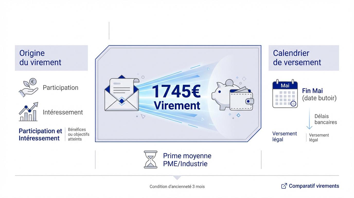 <strong>Virement de 1745 euros</strong> sur un compte bancaire”></p><h3><span class=