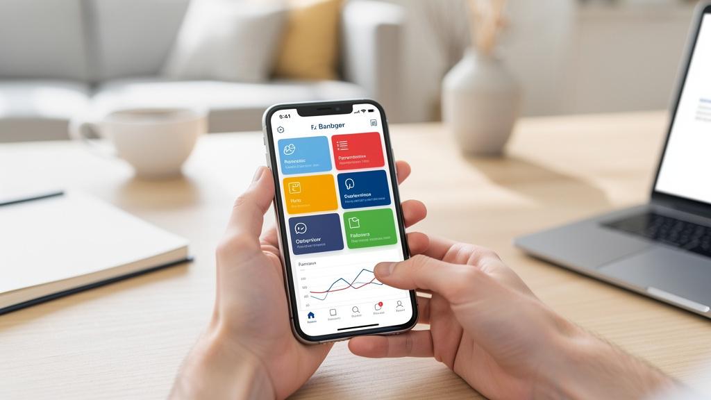 Application Ma Banque Crédit Agricole sur smartphone