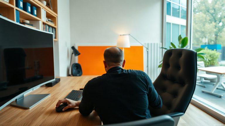 L’indicateur Ichimoku : comment lire et utiliser le nuage en trading ? Trader analysant des graphiques boursiers sur écran