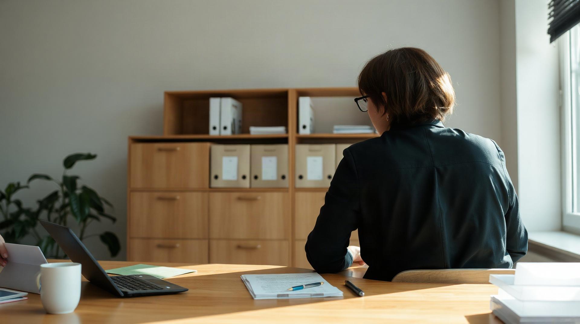 Entretien entre un demandeur d'emploi et un conseiller emploi